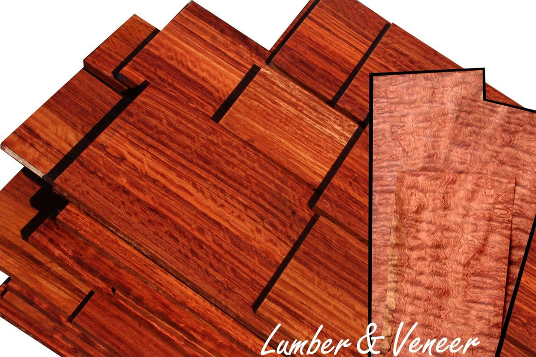 Double Deal: Figured Bubinga Lumber & Veneer
