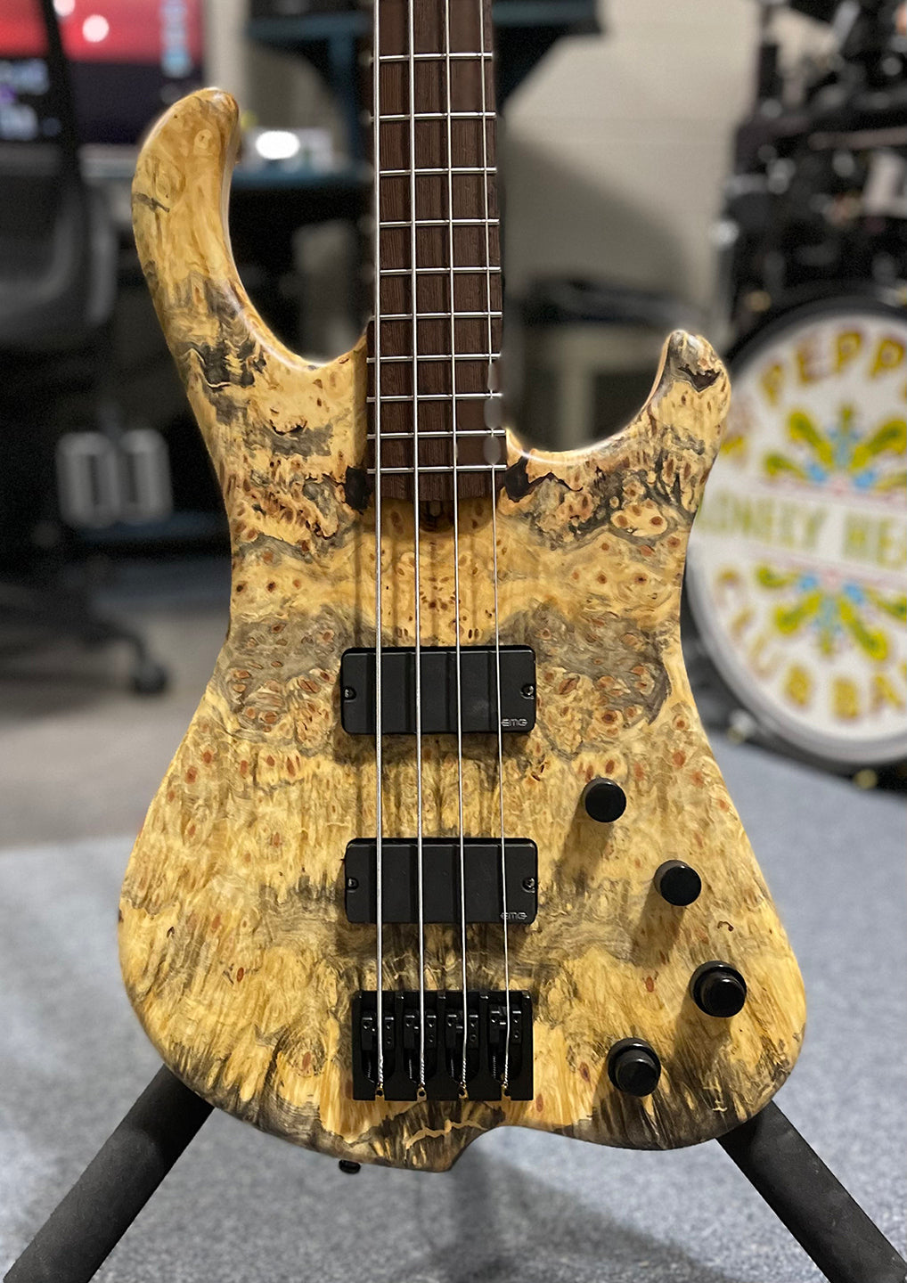 Buckeye Burl Electric Guitar