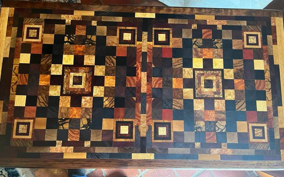 Custom Butcher Block Table (2)