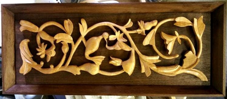 Carved from Quilted Maple