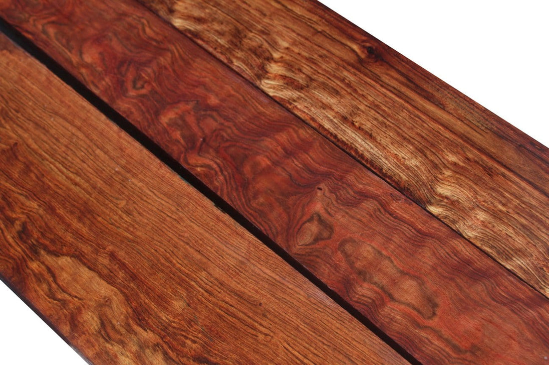 Stunning Figured 8/4 Carribean Rosewood Short supply