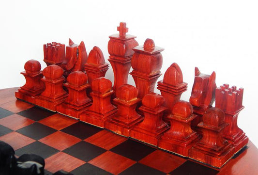 Chess Set African Padauk