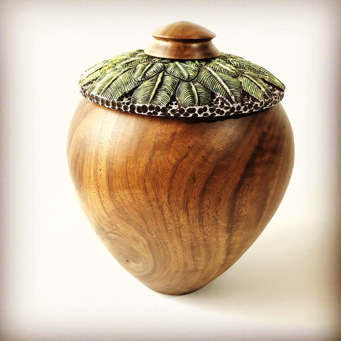 Shaped Vessel in Claro Walnut
