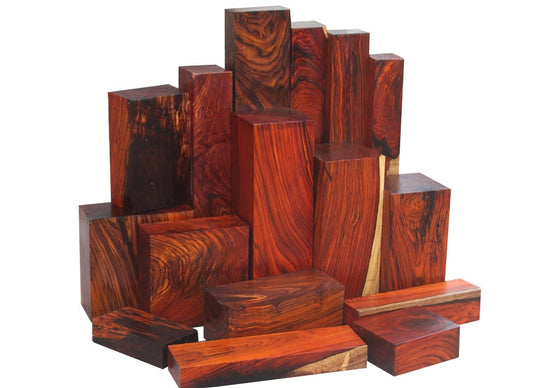 Red & Black Costa Rican Cocobolo
