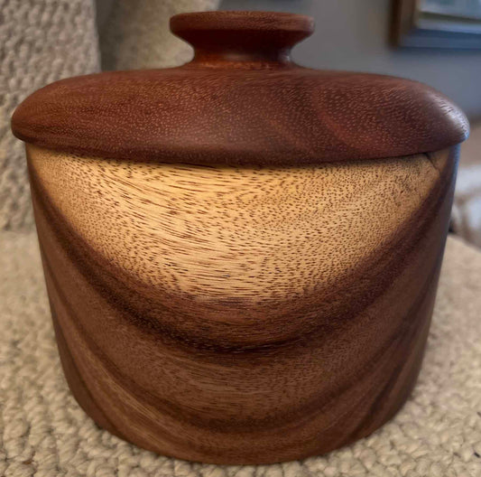 Coffee Crock in Monkeypod