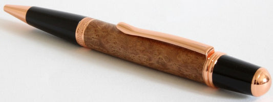 Copper Wall Street II Pen in Museum Grade Pyinma Burl