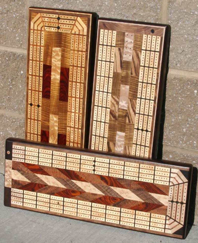 Cribbage Boards by Forrest Young