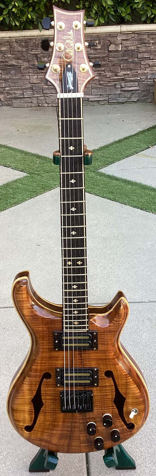Electric Guitar in Koa