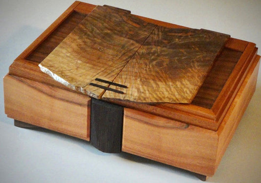 Fiery Walnut Box