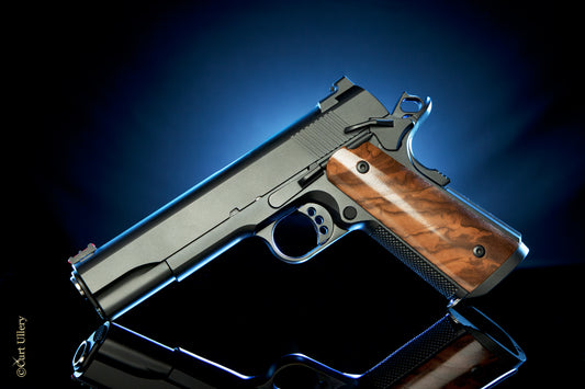 Hand made 1911 grips from your English Walnut