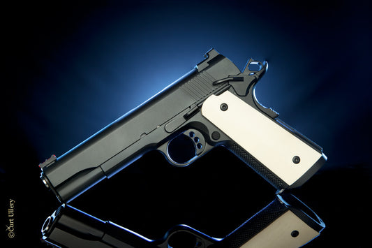 Handcrafted 1911 Grips from American Holly