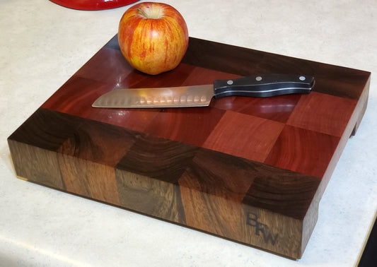 Indian Lauren and Bloodwood cutting board