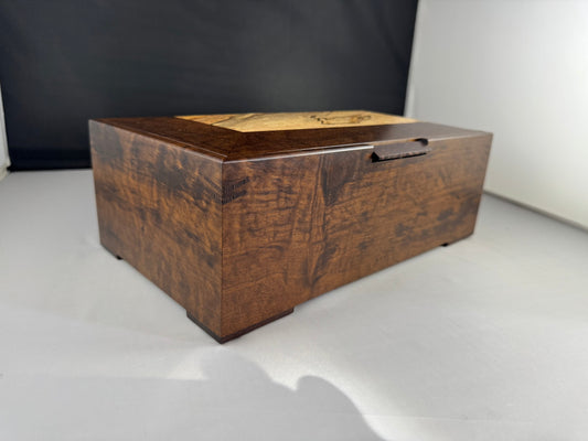 Jewelry Box in Imbuia and Spalted Maple
