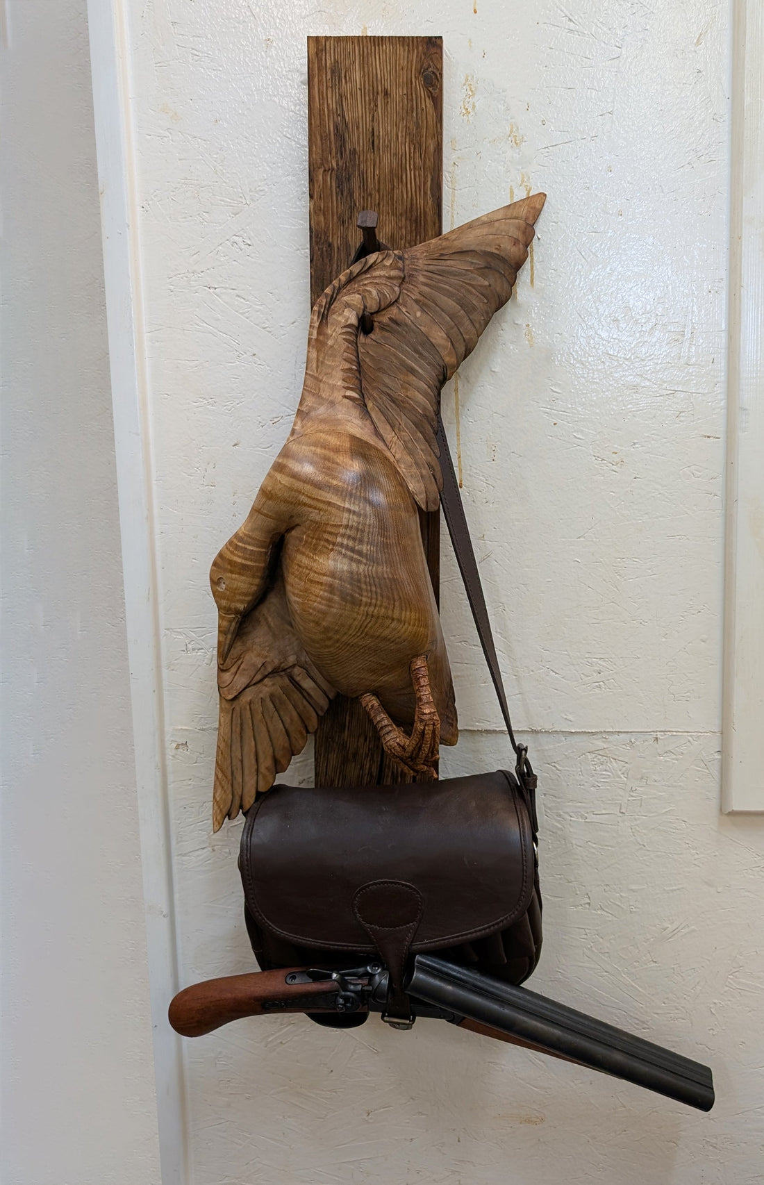 Mallard Duck in Tiger Maple