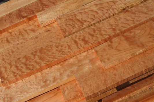 Hand Picked for Figure - Quilted & Fiddleback Maple