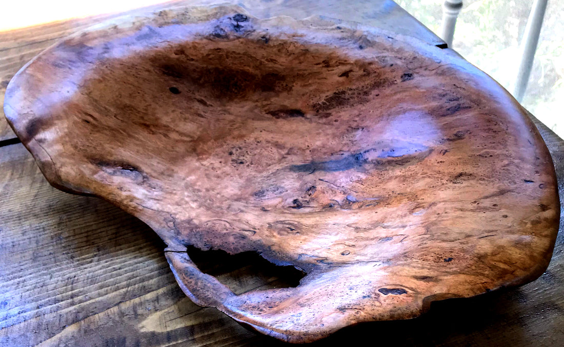 Oak Burl platter