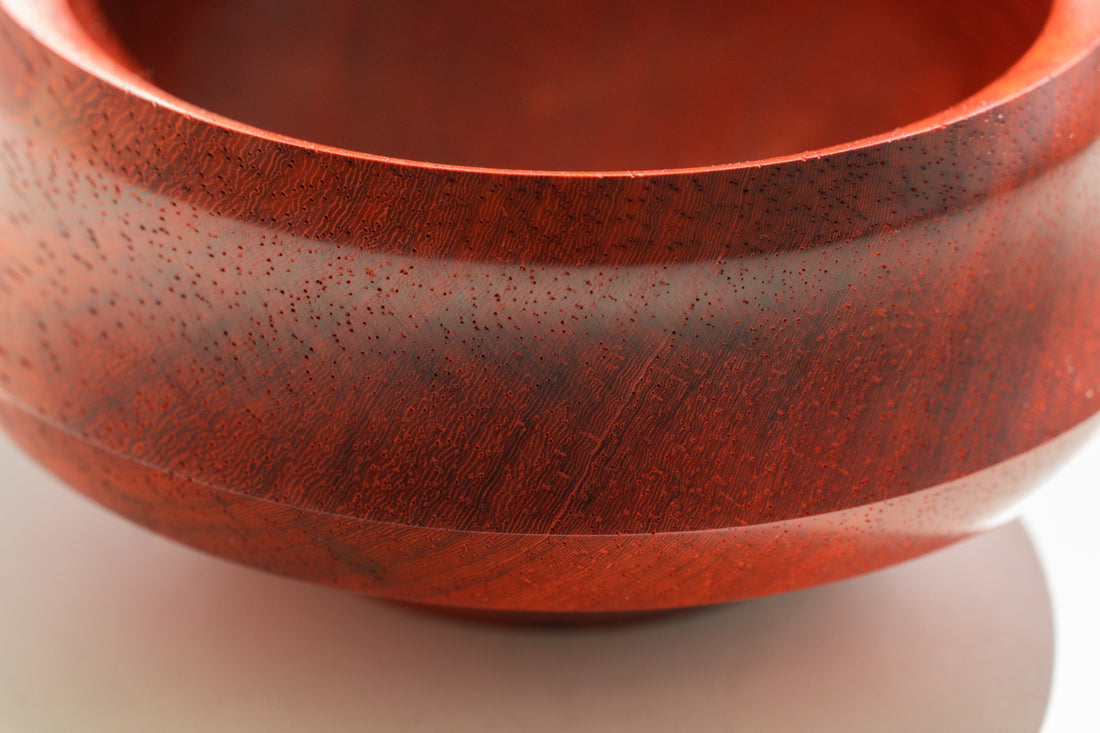 Padauk Sculptural Bowl