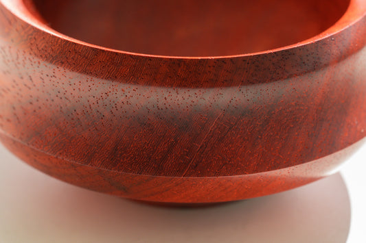 Padauk Sculptural Bowl