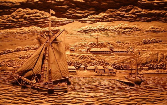 Hand Carved African Mahogany