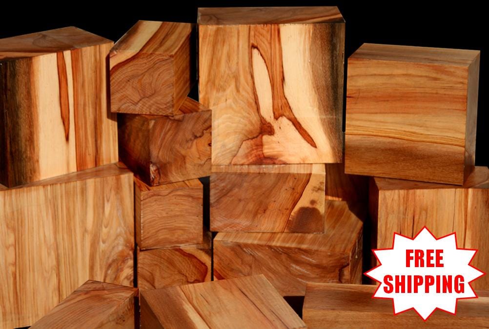 Shipping’s On Us: Huge California Pecan Turning Wood