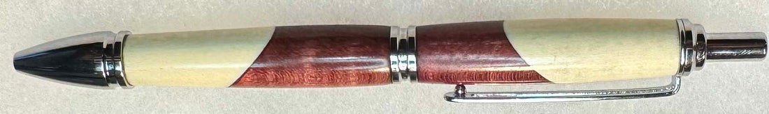 Pen in Purpleheart and Birch