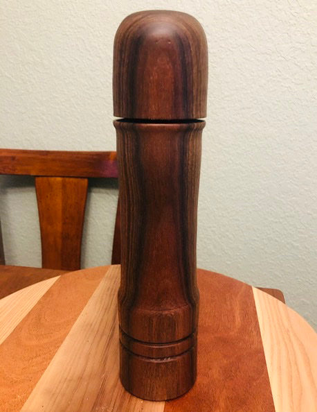 Peppermill Grinder in Claro Walnut
