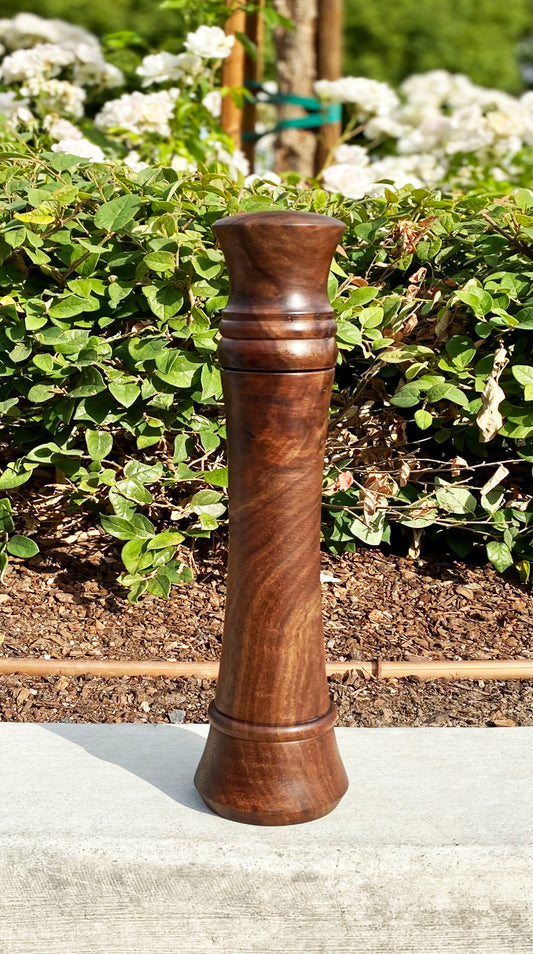 Pepper Grinder with Crush Grind in Claro Walnut