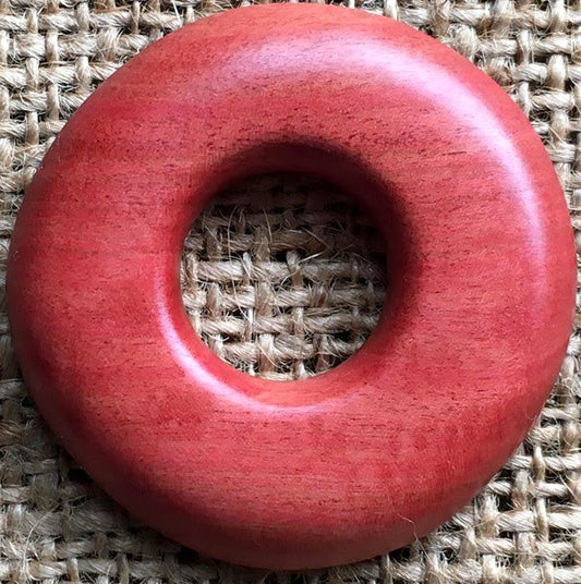Pink Ivory Ring Pendant