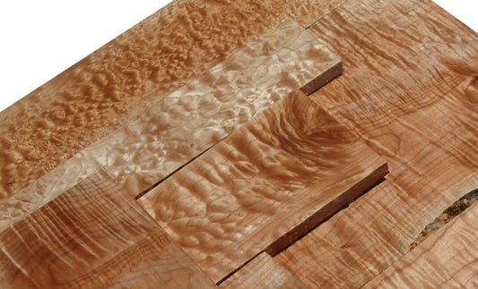 Affordable Excellence! Quilted & Fiddleback Maple
