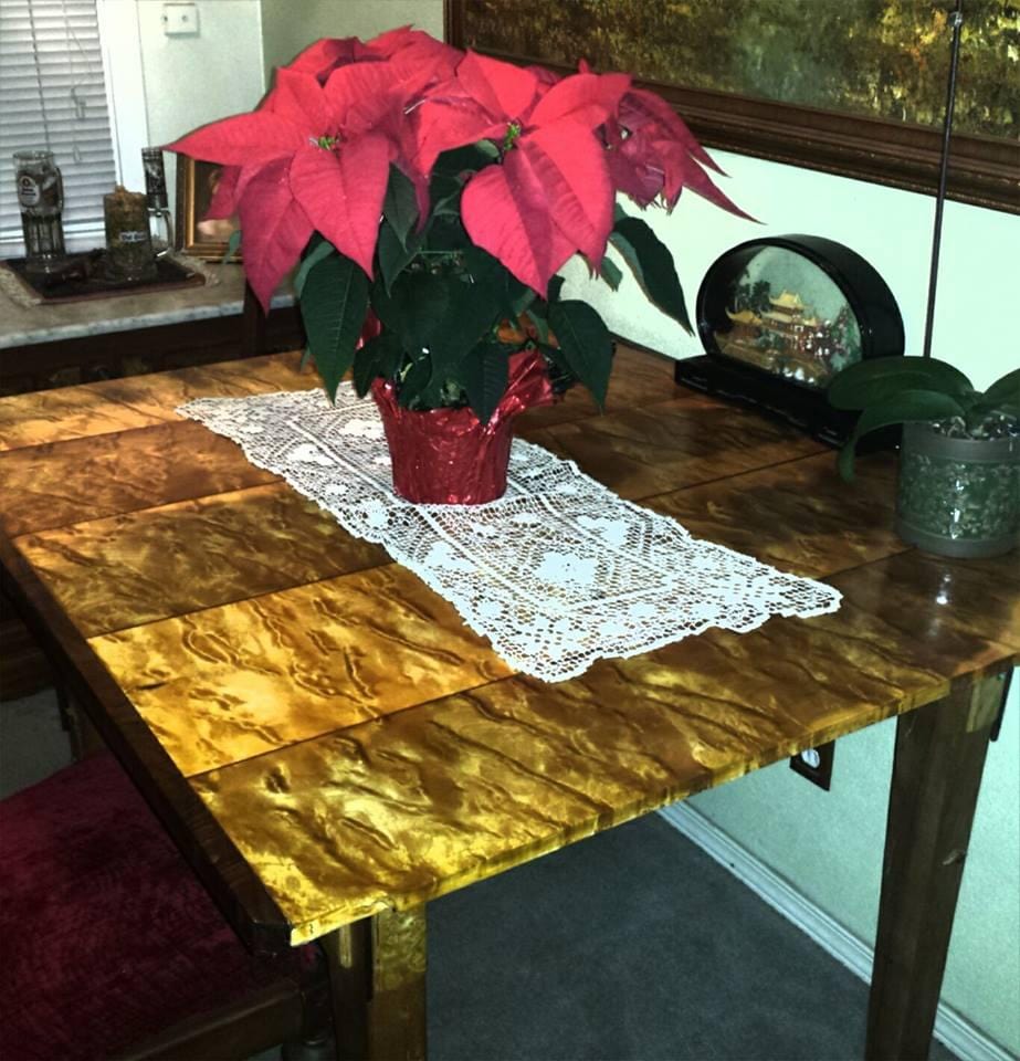 Quilted Poplar Dining Table