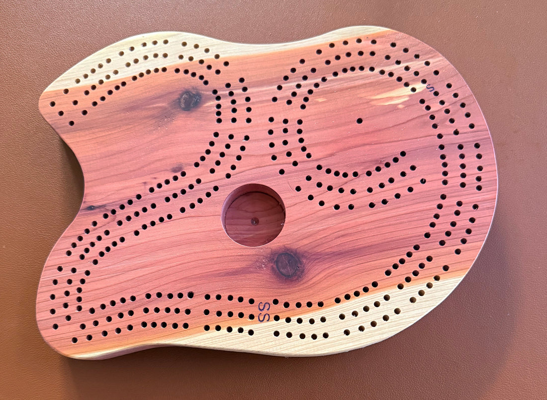 Red Cedar 29 Cribbage Board