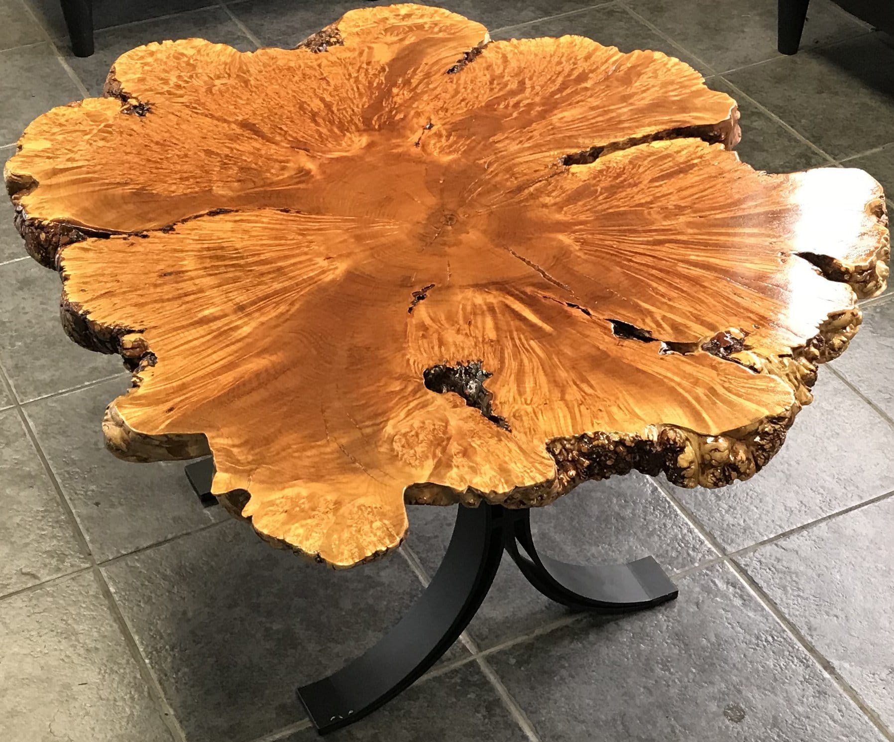Maple Burl Coffee Table Cook Woods