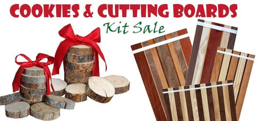 Holiday Cookie and Cutting Board Kits are Here!