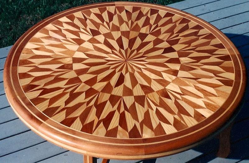 Table by D. Mitchell