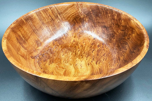 "The Trout" Bowl Top in Redwood Burl