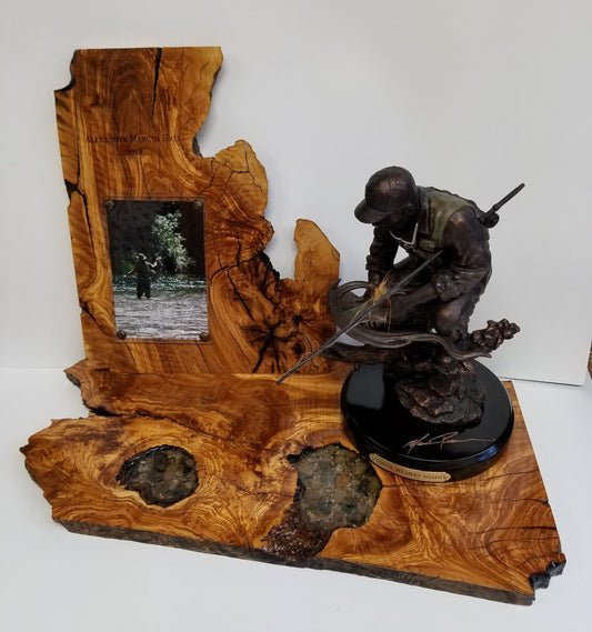 "Until We Meet Again" with Olive wood
