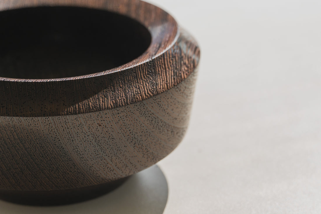Wenge Sculptural Bowl
