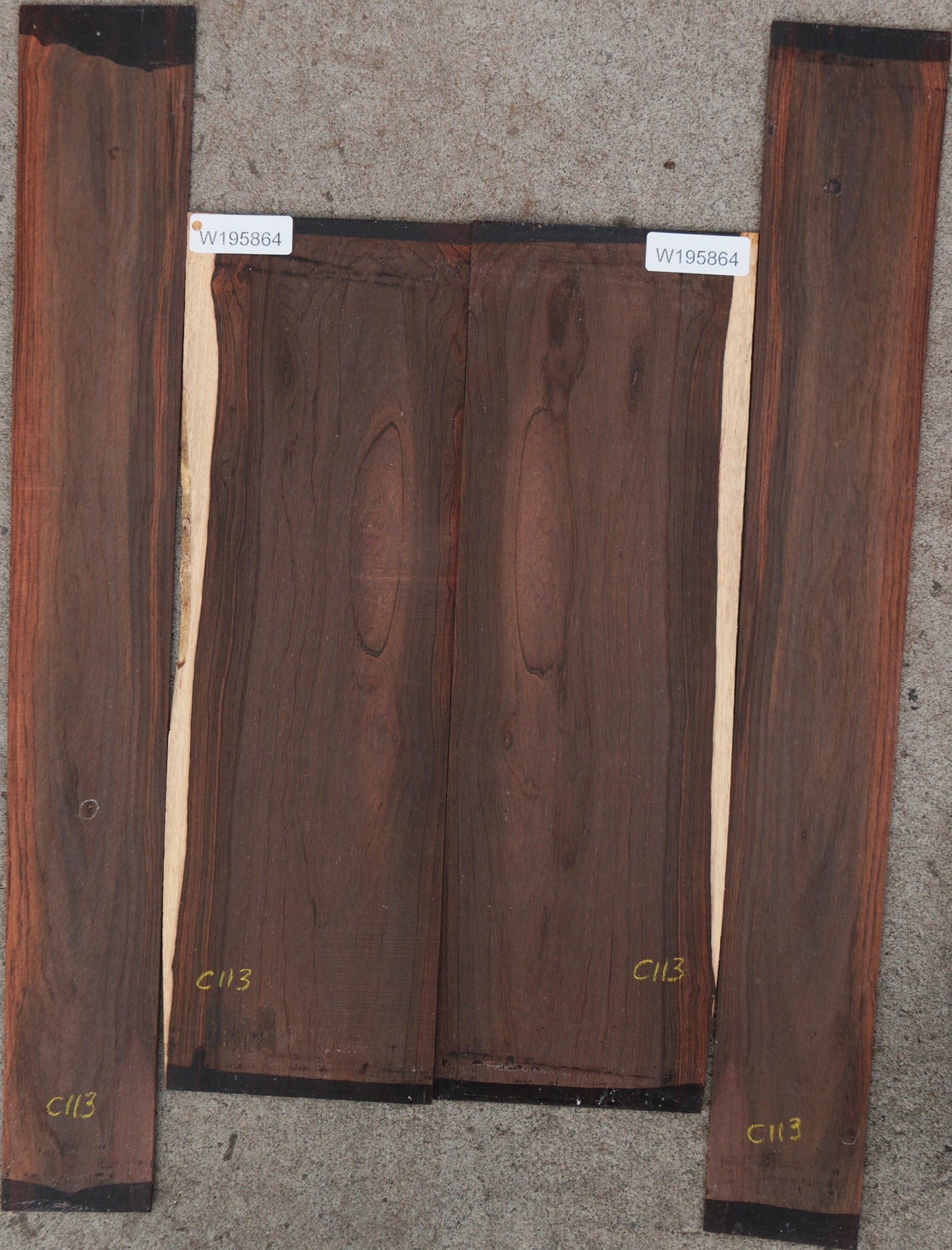 Brazilian Rosewood Acoustic Guitar Set