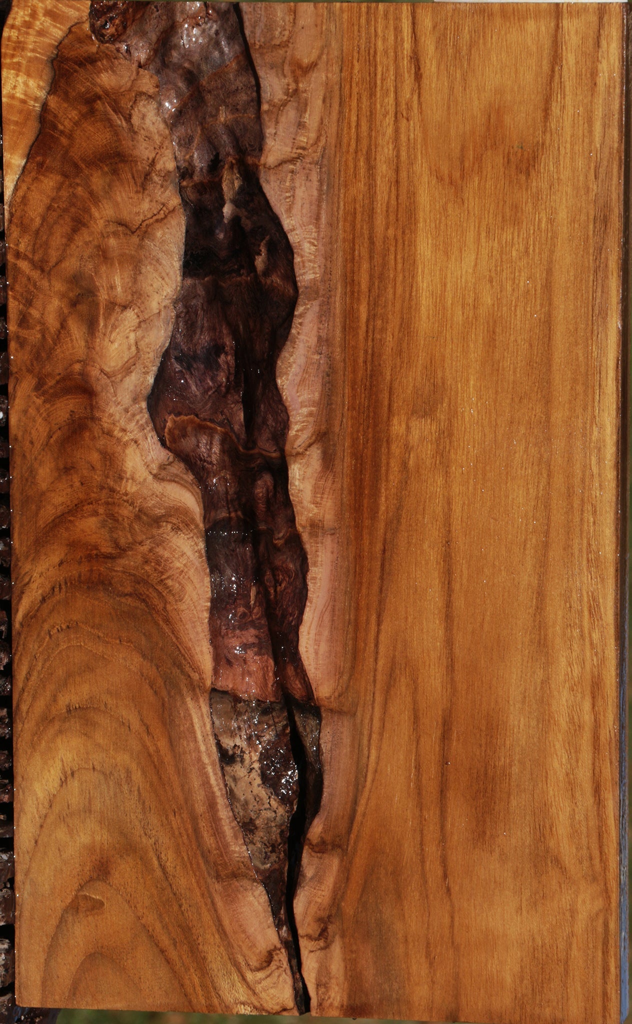 Figured Crotchwood Teak Lumber