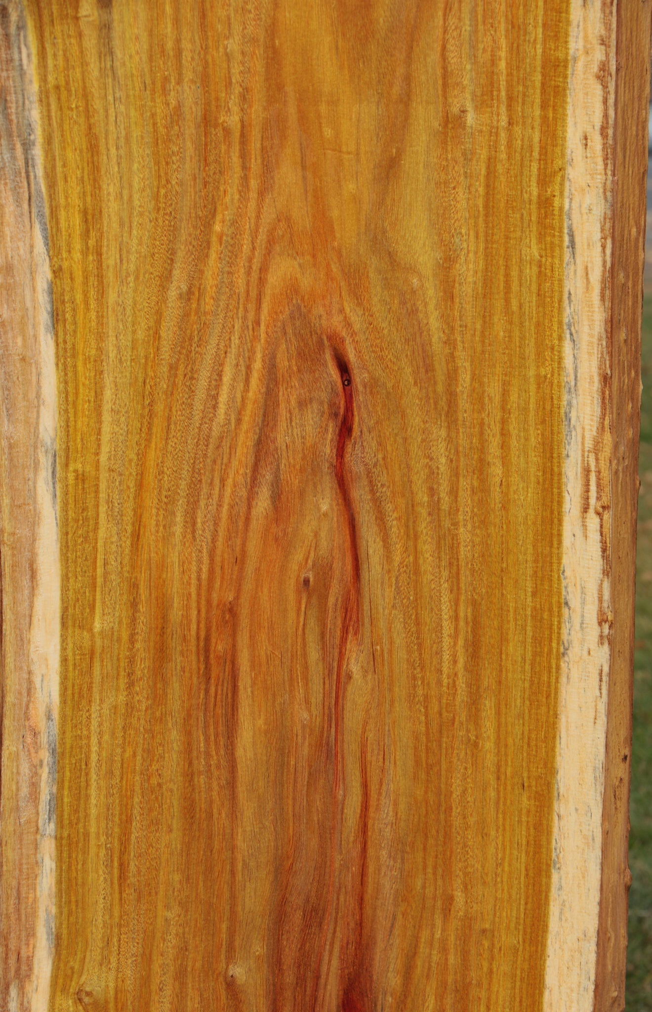 Extra Fancy Canary Live Edge Lumber