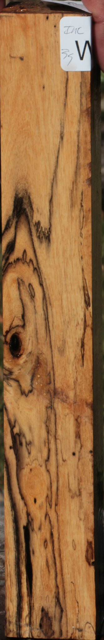 Black & White Ebony Turning Square