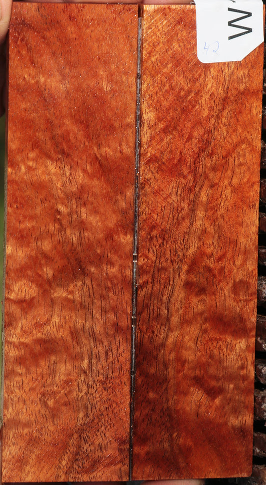 Hawaiian Koa Bookmatched Knife Scales