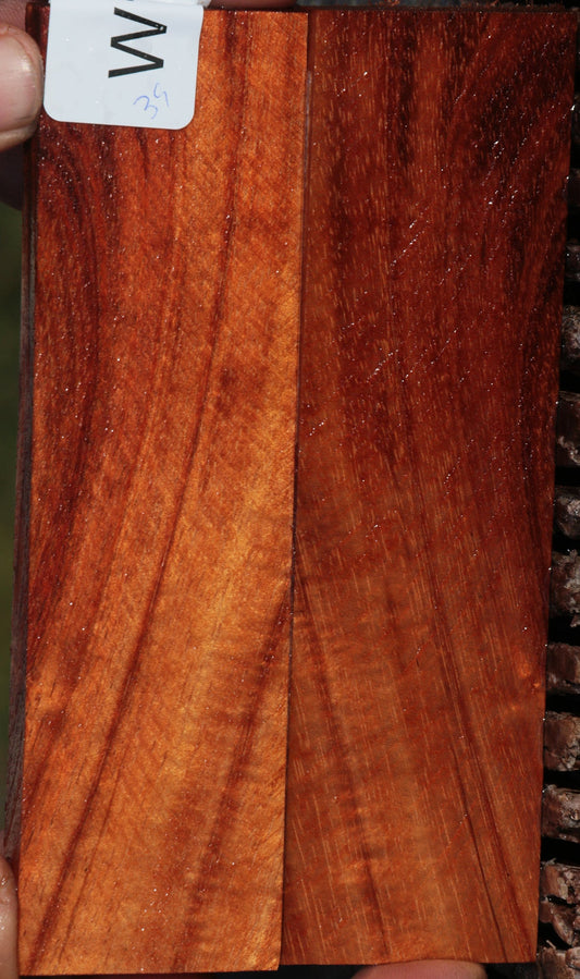Hawaiian Koa Bookmatched Knife Scales