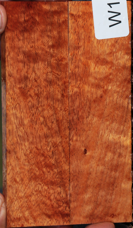 Hawaiian Koa Bookmatched Knife Scales