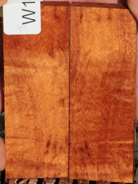 Hawaiian Koa Bookmatched Knife Scales