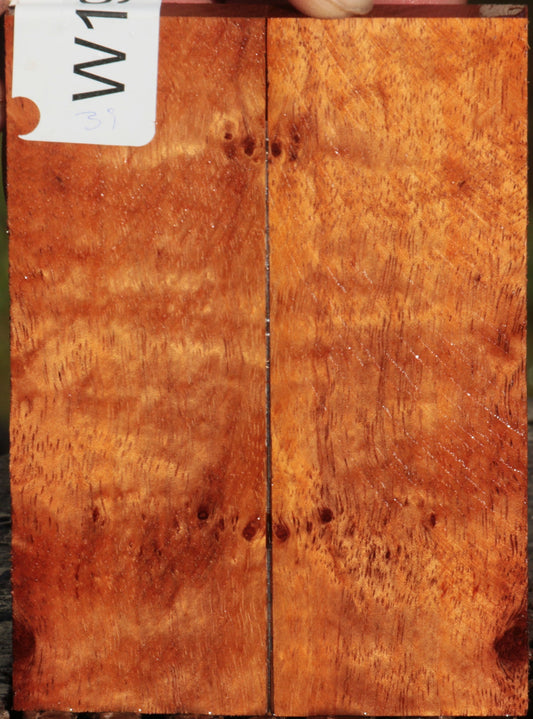 Hawaiian Koa Bookmatched Knife Scales