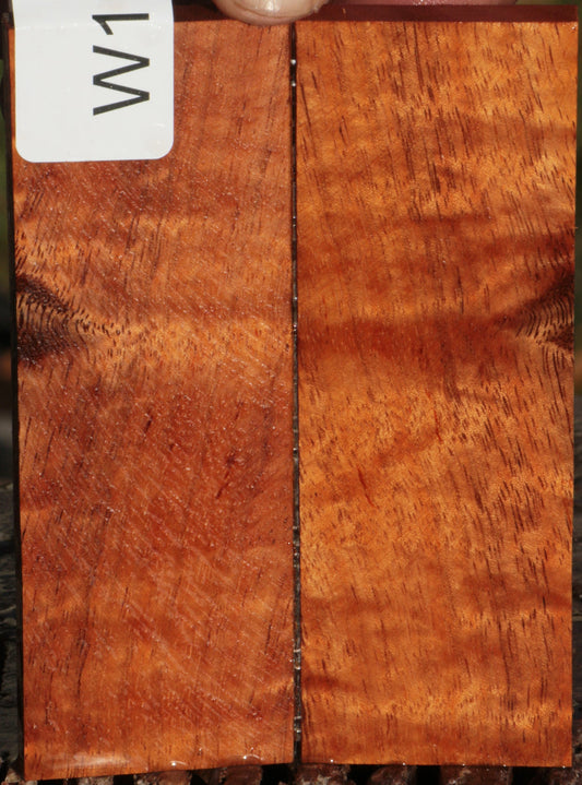 Hawaiian Koa Bookmatched Knife Scales