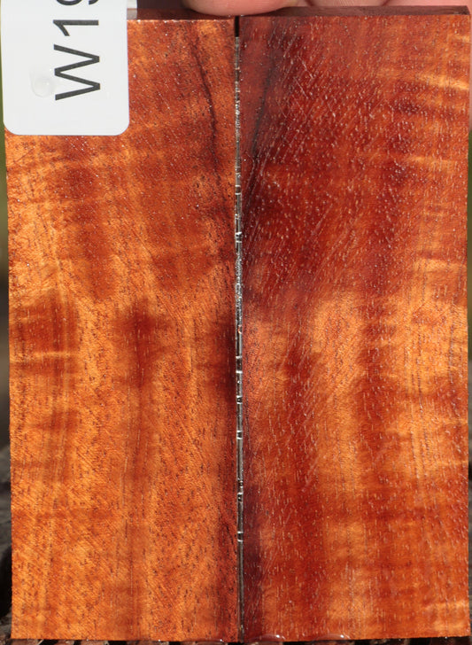 Hawaiian Koa Bookmatched Knife Scales