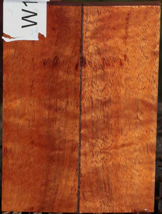 Figured Hawaiian Koa Bookmatched Knife Scales