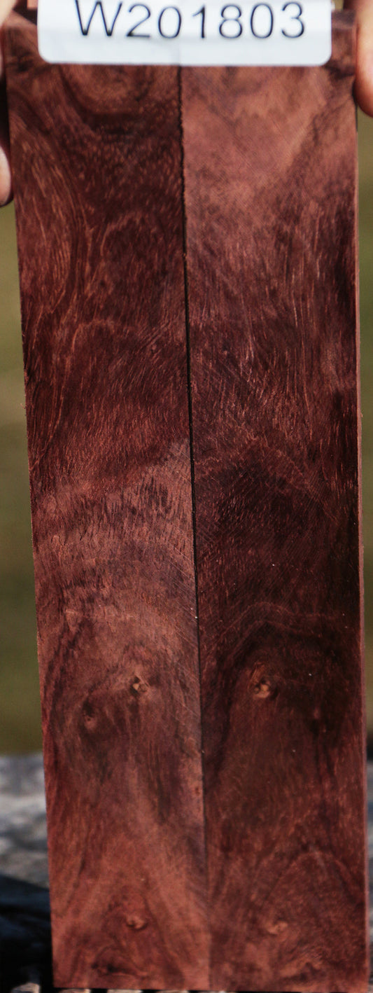 Honduras Rosewood Bookmatched Knife Scales